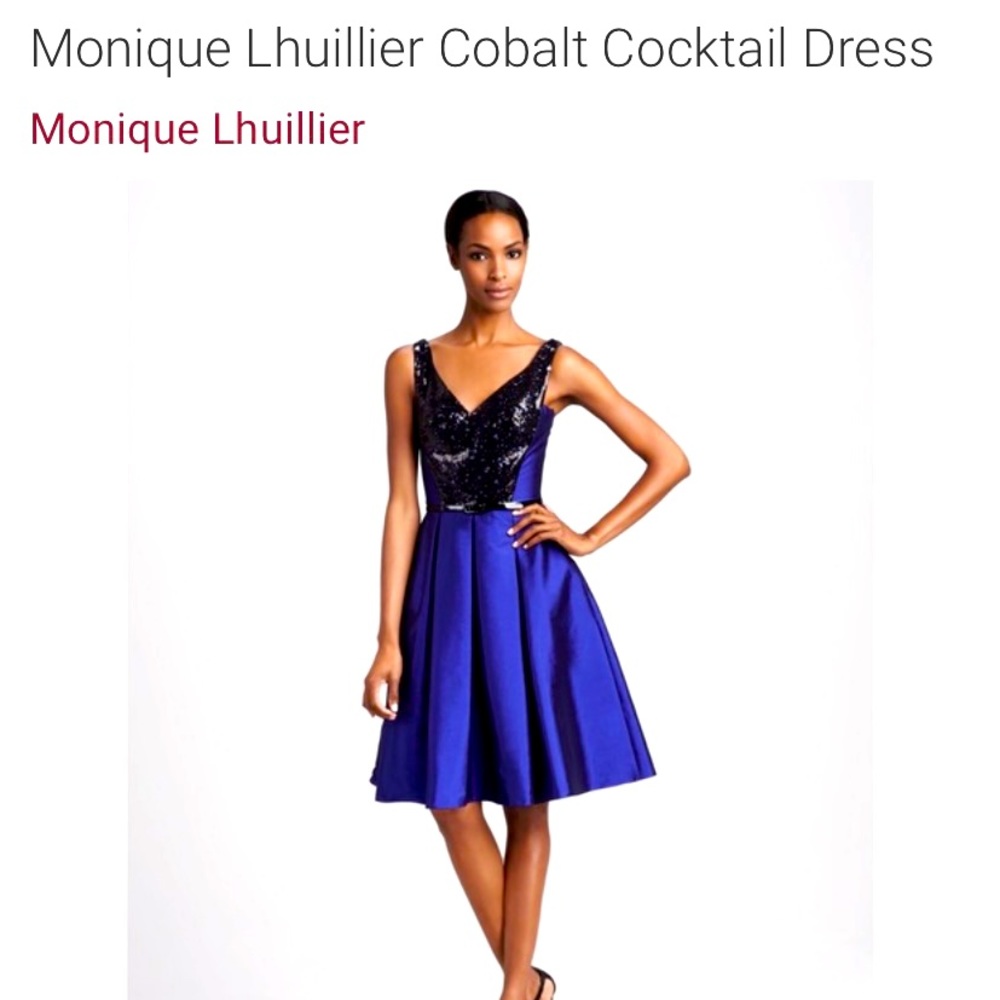 monique lhuillier cocktail dress